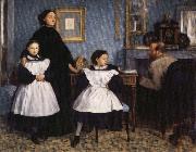 Edgar Degas The Bellelli Family oil painting artist